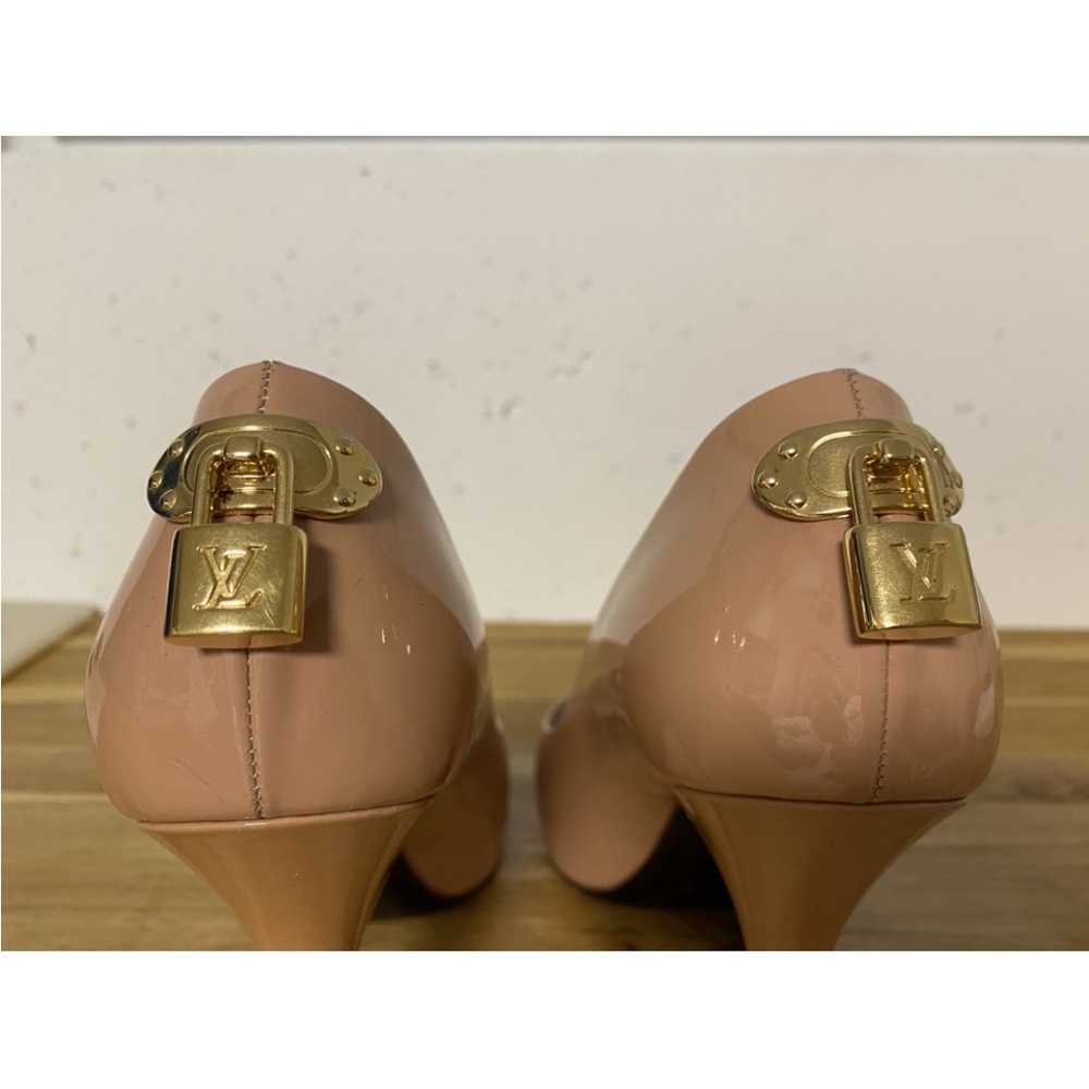 ✨🔒Oh Really🔒✨Louis Vuitton Oh Really Nude Open-Toe Pumps - Picture 2 of 10